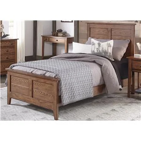 Twin Panel Bed 